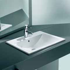 Roca Diverta раковина, встраиваемая сверху 550x425x170 мм, белый