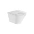 Roca The Gap Round чаша унитаза подвесная Rimless 355x540x345 мм, белый