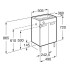 Roca Debba Compact модуль для раковины 500 мм, 490x360x707 мм, с 2 дверцами, белый глянец