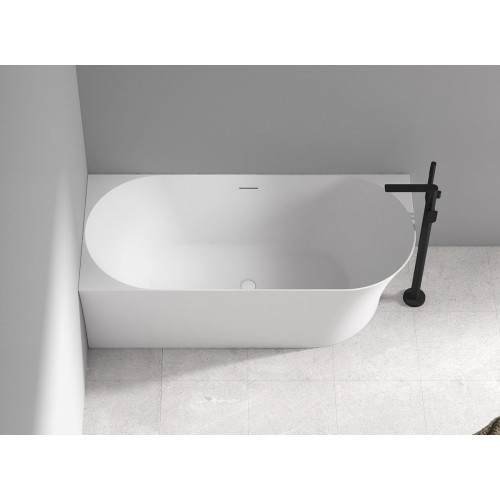 Акриловая ванна ABBER AB9258-1.5 L белая