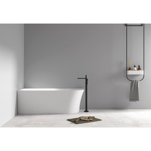 Акриловая ванна ABBER AB9258-1.5 L белая