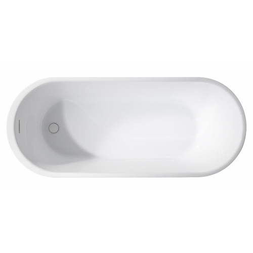 Акриловая ванна ABBER AB9341-1.5 белая