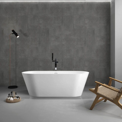 Акриловая ванна ABBER AB9320-1.5 белая