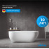 Акриловая ванна ABBER AB9341-1.5 белая