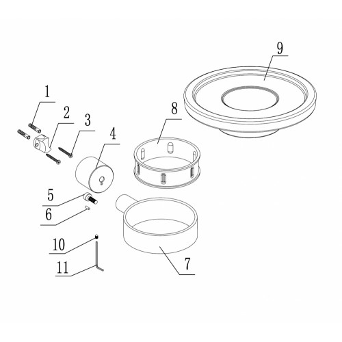 Мыльница с держателем ABBER Osten 316 AA185A8BST сталь брашированная