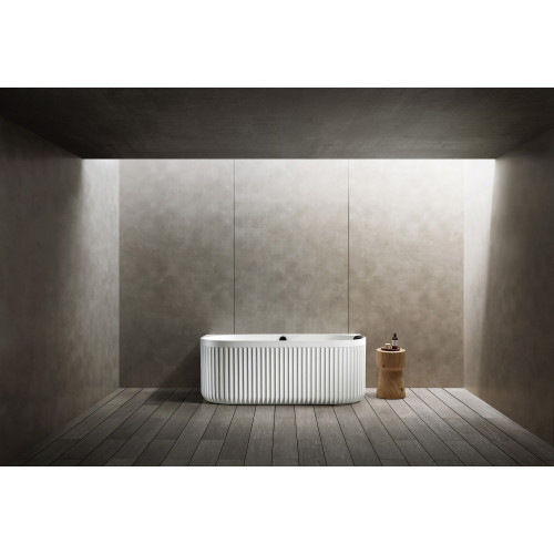 Ванна из искусственного камня ABBER Leipzig AM9916 белая матовая