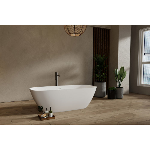 Ванна из искусственного камня ABBER Stein AS9632 белая матовая