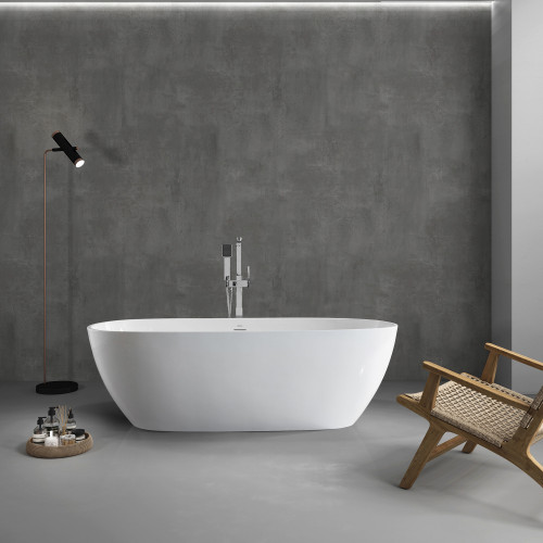 Акриловая ванна ABBER AB9263-1.6 белая