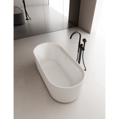 Акриловая ванна ABBER AB9444MW белая матовая