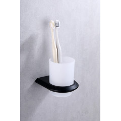 Стакан для зубных щеток ABBER Nord AA1556B черный матовый