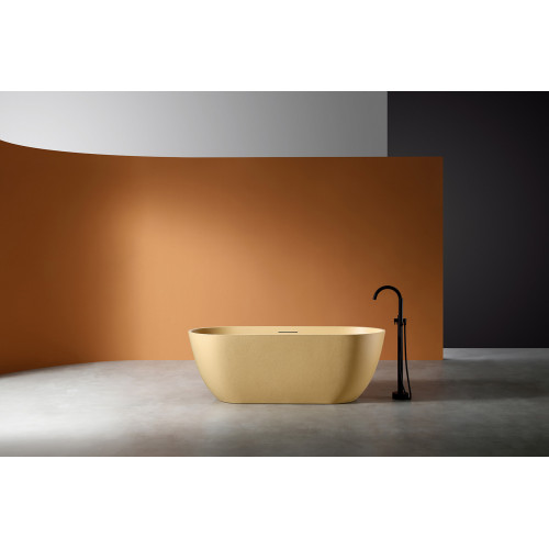 Ванна из искусственного камня ABBER Frankfurt AM9941MS песочная матовая