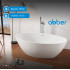 Акриловая ванна ABBER AB9249-1.7 белая