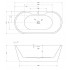 Акриловая ванна ABBER AB9299-1.5 белая