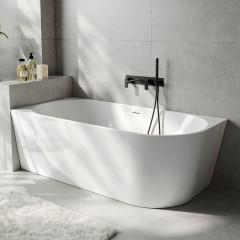 Акриловая ванна ABBER AB9502-1.4 L белая