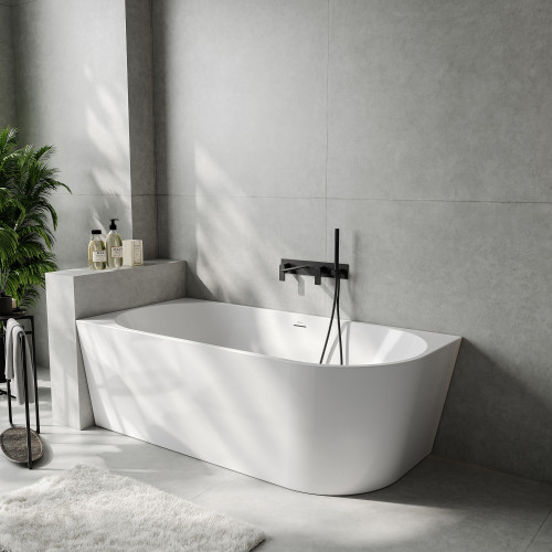 Акриловая ванна ABBER AB9502-1.4 L белая