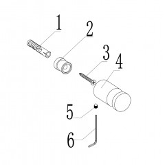 Крючок ABBER Osten 316 AA1850BST сталь брашированная