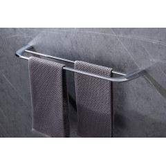 Полотенцедержатель двойной ABBER Nord AA1553 хром