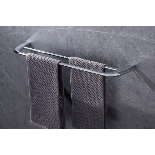 Полотенцедержатель двойной ABBER Nord AA1553 хром