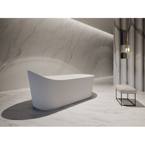 Акриловая ванна ABBER AB9445MW белая матовая