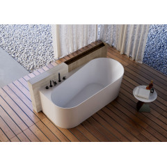 Акриловая ванна ABBER AB9496-1.7 L белая