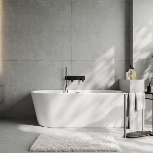 Акриловая ванна ABBER AB9502-1.4 R белая