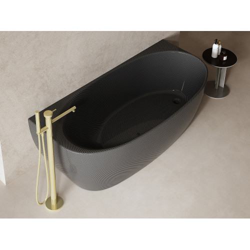 Карбоновая ванна ABBER Karbon AK9004 черная