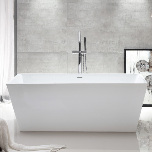 Акриловая ванна ABBER AB9224-1.6 белая