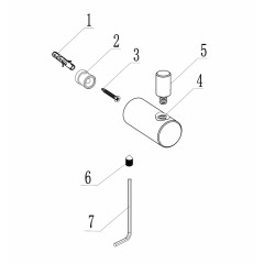 Крючок ABBER Osten 316 AA1851BG золото брашированное