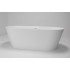 Ванна из искусственного камня ABBER Stein AS9605 белая матовая
