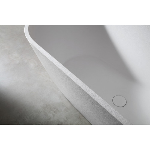 Ванна из искусственного камня ABBER Frankfurt AM9941 белая матовая