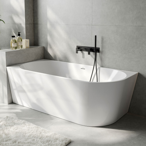 Акриловая ванна ABBER AB9502-1.8 L белая