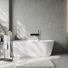 Акриловая ванна ABBER AB9502-1.8 L белая