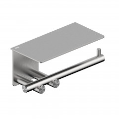 Бумагодержатель с полкой ABBER Osten 316 AA1830BST сталь брашированная