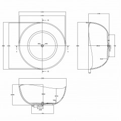 Прозрачная ванна ABBER Kristall AT9705Koralle розовая
