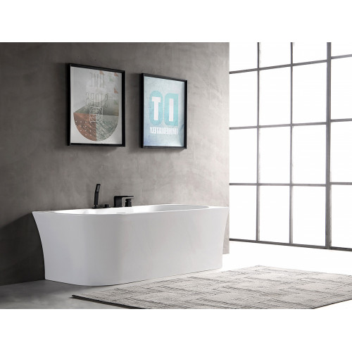 Акриловая ванна ABBER AB9335-1.7 R белая