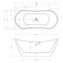 Акриловая ванна ABBER AB9322 белая