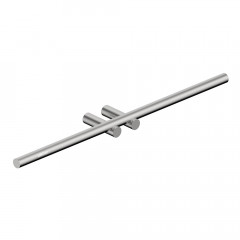 Полотенцедержатель двойной ABBER Osten 316 AA1855BST сталь брашированная