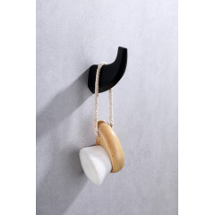 Крючок ABBER Nord AA1550B черный матовый