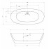 Акриловая ванна ABBER AB9205 белая