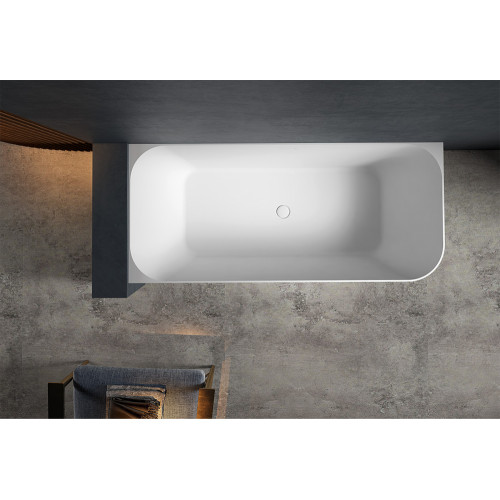 Акриловая ванна ABBER AB9331-1.6 L белая