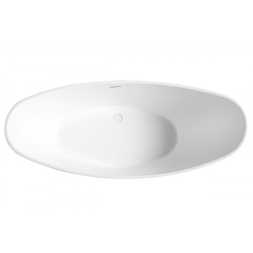 Акриловая ванна ABBER AB9233G серая