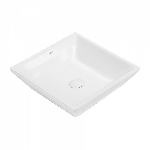 Раковина накладная ABBER Rechteck AC2214 белая