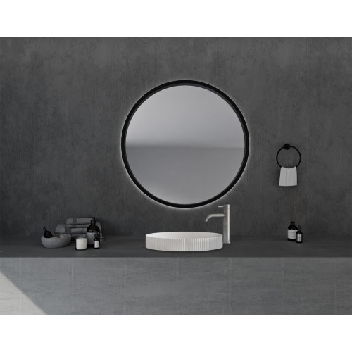 Раковина накладная ABBER Stein AS2604 белая матовая