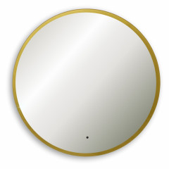 Зеркало ABBER Mond AG6204SCG-0.77 с подсветкой, бесконтактный выключатель, диммер, золото