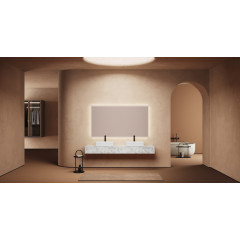 Раковина накладная ABBER Rechteck AC2216 белая