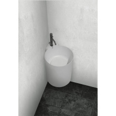 Раковина подвесная ABBER Stein AS2625 белая матовая