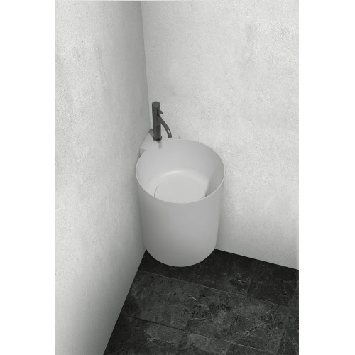 Раковина подвесная ABBER Stein AS2625 белая матовая