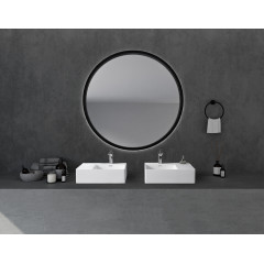 Раковина подвесная ABBER Stein AS2644 R белая матовая