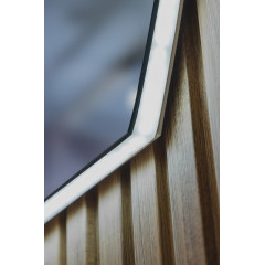 Зеркало ABBER Teil AG6504SL с подсветкой, бесконтактный выключатель, диммер