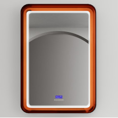 Зеркало для ванной ABBER Kristall AT6701Opal с подсветкой